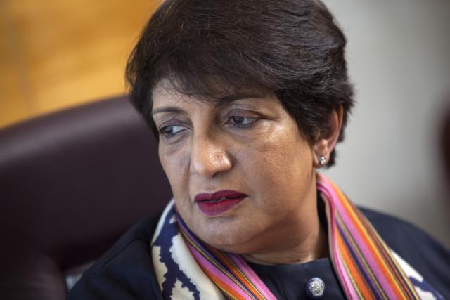 Kamil says her task at the 59-year-old lender has barely begun. And while she may have changed some perceptions of what women can do in Pakistan, Kamil thinks merit will make her a better role model. (Asim Hafeez/Bloomberg) Kamil says her task at the 59-year-old lender has barely begun. And while she may have changed some perceptions of what women can do in Pakistan, Kamil thinks merit will make her a better role model. (Asim Hafeez/Bloomberg)