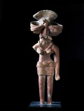 Terracotta figurine from Mohenjo Daro: No way of telling if this beauty was a representative of a particular genetic type. (UIG via Getty Images) Terracotta figurine from Mohenjo Daro: No way of telling if this beauty was a representative of a particular genetic type. (UIG via Getty Images)