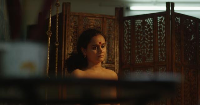 A still from Ravi Jadhav’s film Nude featuring Kalyani Muley in the lead (HTPHOTO)