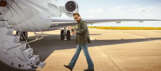 ... and chartered planes ... and chartered planes