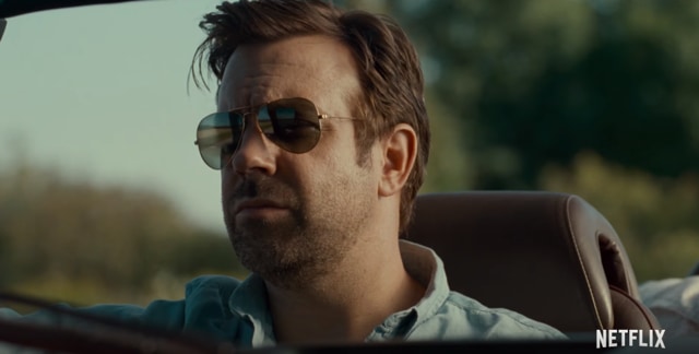 Jason Sudeikis’ character is similar to the sort he usually place, but infinitely more nuanced. (Netflix)
