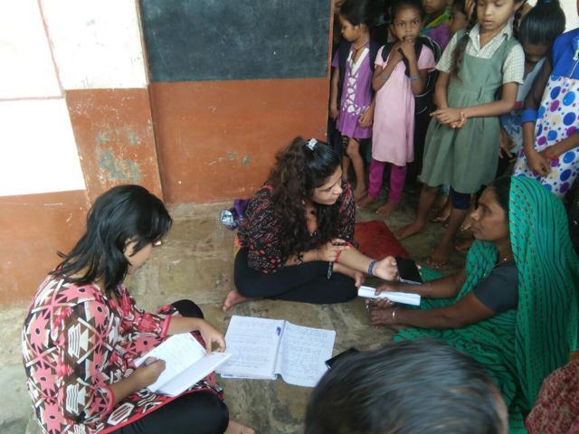 Shachi Sutaria (above) while on a visit in Jhagadia, Guajrat, where she learnt that though there was awareness on diseases like sickle cell anaemia, there often weren’t the resources to treat them. Shachi Sutaria (above) while on a visit in Jhagadia, Guajrat, where she learnt that though there was awareness on diseases like sickle cell anaemia, there often weren’t the resources to treat them.