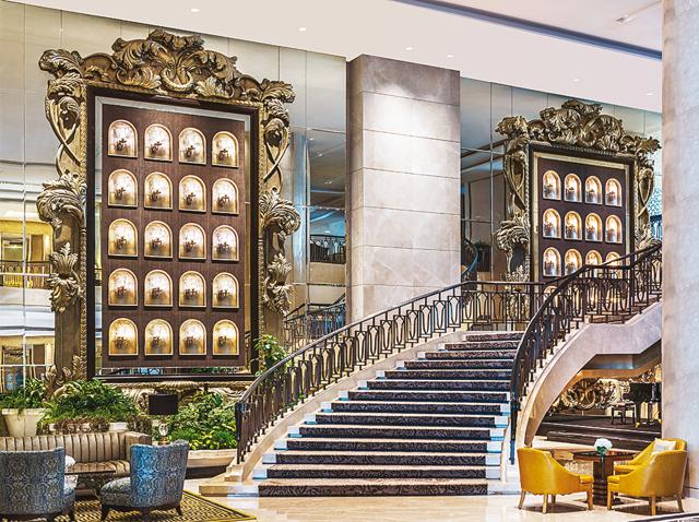 Starwood hotel group, which the Marriott acquired, created the upmarket The St. Regis Mumbai Starwood hotel group, which the Marriott acquired, created the upmarket The St. Regis Mumbai