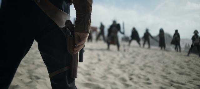 This image released by Disney shows a scene from Solo: A Star Wars Story, starring Alden Ehrenreich as Han Solo. (AP) This image released by Disney shows a scene from Solo: A Star Wars Story, starring Alden Ehrenreich as Han Solo. (AP)