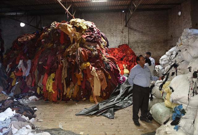 Inside Shankar Woollen Mills, where the bustle continues but production has dropped by half over the past two years. (Vipin Kumar / HT Photo)