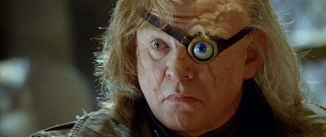 Brendan Gleeson as Mad-Eye Moody in Harry Potter. Brendan Gleeson as Mad-Eye Moody in Harry Potter.