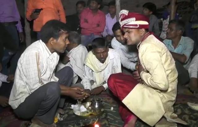 Bridegroom Sunil was shot during his wedding ceremony at a village in Lakhimpur Kheri on Sunday. (HT File Photo) Bridegroom Sunil was shot during his wedding ceremony at a village in Lakhimpur Kheri on Sunday. (HT File Photo)