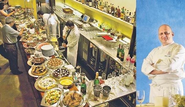 Indigo at Colaba, and Rahul Akerkar (right). Indigo at Colaba, and Rahul Akerkar (right).