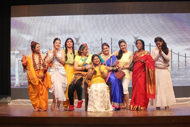 The program featured a hilarious skit, encompassing Sridevi’s famous characters (Manoj Verma/HT)