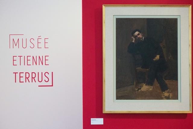An autoportrait of the French painter Etienne Terrus is displayed at the museum dedicated to the artist, in Elne (Elna). (AFP) An autoportrait of the French painter Etienne Terrus is displayed at the museum dedicated to the artist, in Elne (Elna). (AFP)