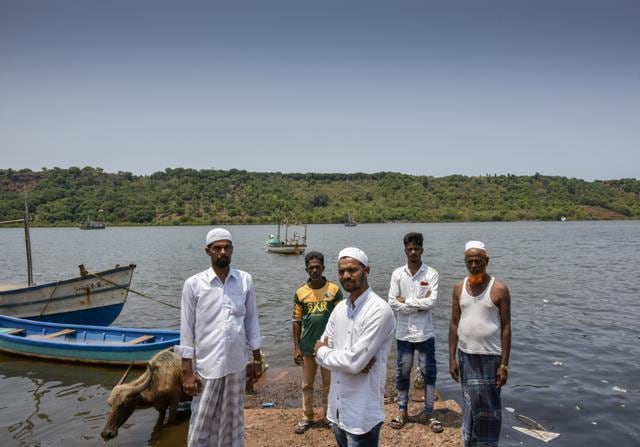 The fishing community is against the project. (Kunal Patil/HT Photo) The fishing community is against the project. (Kunal Patil/HT Photo)