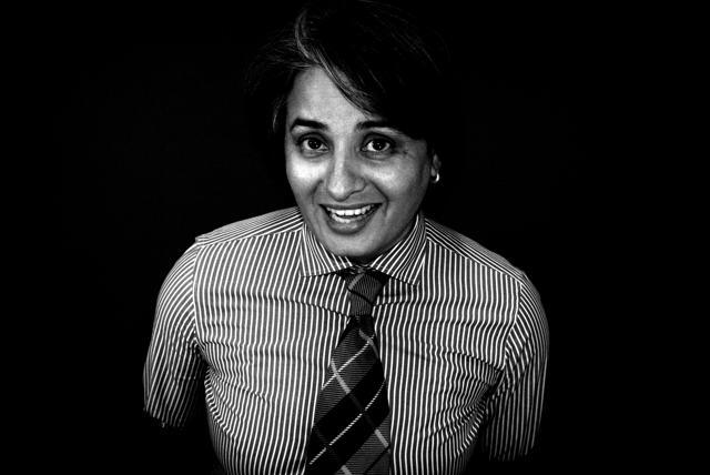 Comedienne Vasu Primlani. Comedienne Vasu Primlani.