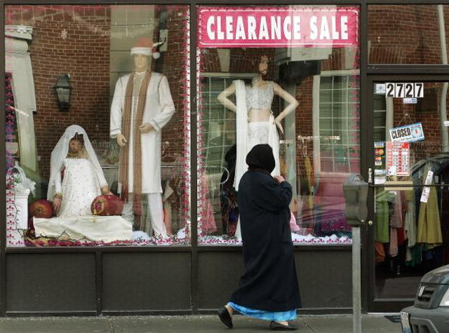 A woman in the Indian-American enclave of Chicago, USA. (Getty Images) A woman in the Indian-American enclave of Chicago, USA. (Getty Images)