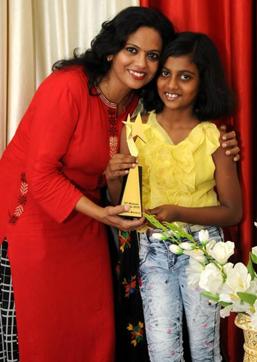 Tulika with her younger daughter Samriddhi. (Dheeraj Dhwan/ HT Photo) Tulika with her younger daughter Samriddhi. (Dheeraj Dhwan/ HT Photo)