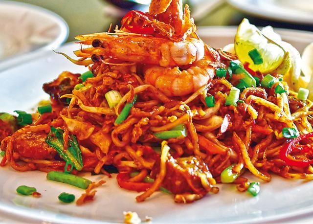 Seafood noodles in Langkawi (Saubhadra Chatterji)