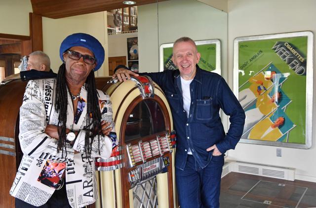 Deciding how to tell his story as one of fashion's edgiest designers, Jean Paul Gaultier knew there had to be music. And he knew it had to come from Nile Rodgers. (AFP) Deciding how to tell his story as one of fashion's edgiest designers, Jean Paul Gaultier knew there had to be music. And he knew it had to come from Nile Rodgers. (AFP)