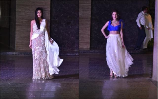 Katrina Kaif and Isabella Kaif at the venue. (Viral Bhayani) Katrina Kaif and Isabella Kaif at the venue. (Viral Bhayani)