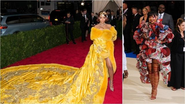 Rihanna always keeps the year’s theme in her mind when choosing her outfits. (Shutterstock) Rihanna always keeps the year’s theme in her mind when choosing her outfits. (Shutterstock)