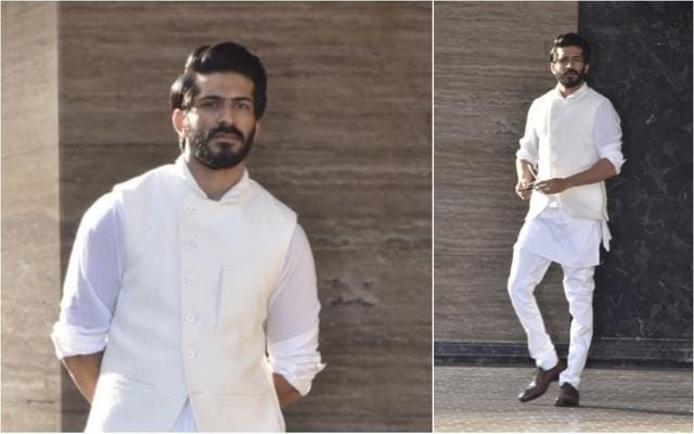 Harshvardhan Kapoor at the venue. (Viral Bhayani) Harshvardhan Kapoor at the venue. (Viral Bhayani)