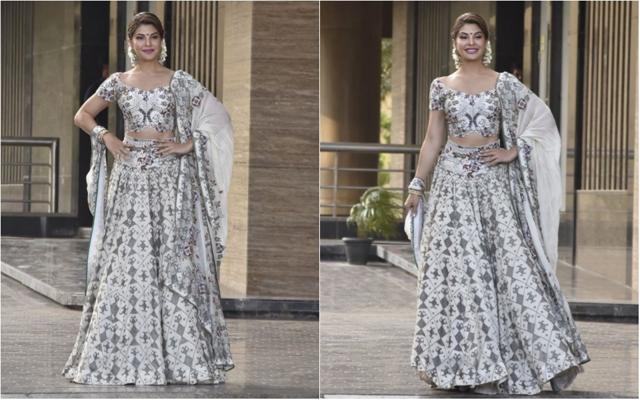 Jacqueline Fernandez at the venue. (Viral Bhayani) Jacqueline Fernandez at the venue. (Viral Bhayani)