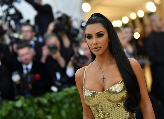 Kim Kardashian arrives for the 2018 Met Gala on May 7, 2018. (AFP) Kim Kardashian arrives for the 2018 Met Gala on May 7, 2018. (AFP)