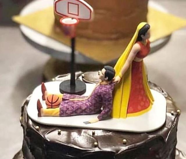 Sonam Kapoor’s wedding cake.