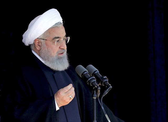 In this photo released by an official website of the office of the Iranian Presidency, President Hassan Rouhani speaks in the northeastern city of Sabzevar. (AP File Photo) In this photo released by an official website of the office of the Iranian Presidency, President Hassan Rouhani speaks in the northeastern city of Sabzevar. (AP File Photo)