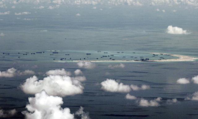 China won’t say whether it has deployed missiles to man-made island outposts in the South China Sea but says it has the right to take whatever actions it wishes on territory it claims as its own. (AP File Photo) China won’t say whether it has deployed missiles to man-made island outposts in the South China Sea but says it has the right to take whatever actions it wishes on territory it claims as its own. (AP File Photo)