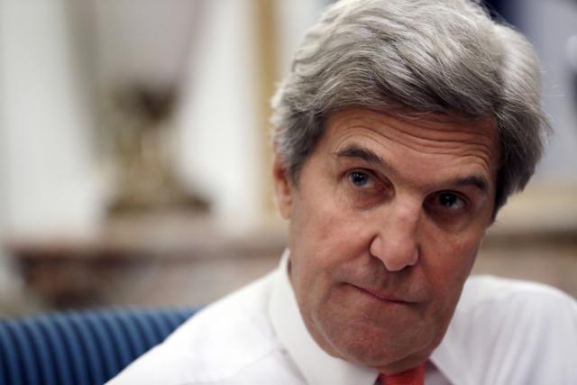 Trump is attacking John Kerry after reports that the former secretary of state has been quietly promoting the Iran nuclear deal. (AP File Photo) Trump is attacking John Kerry after reports that the former secretary of state has been quietly promoting the Iran nuclear deal. (AP File Photo)