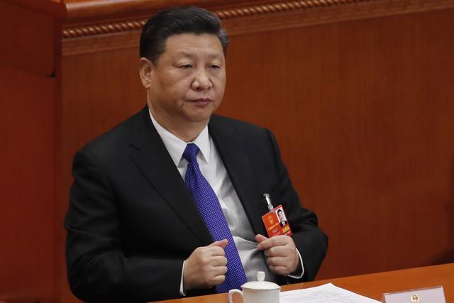 Chinese President Xi Jinping at the Great Hall of the People in Beijing. (AP Photo) Chinese President Xi Jinping at the Great Hall of the People in Beijing. (AP Photo)