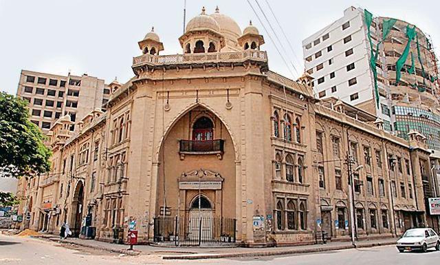 The Karachi Chamber of Commerce and Industry building. (HT Photo) The Karachi Chamber of Commerce and Industry building. (HT Photo)