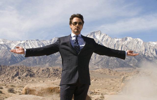 Robert Downey Jr in a still from the first Iron Man movie. Robert Downey Jr in a still from the first Iron Man movie.