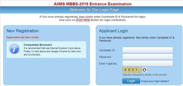 AIIMS MBBS admit card 2018 released here s how to download yours