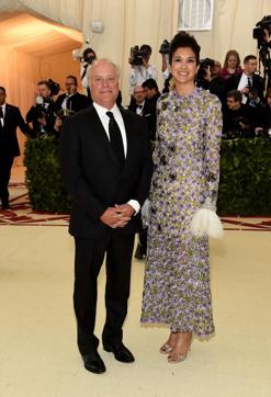 VF Editor Radhika Jones (R) attends the Heavenly Bodies: Fashion & The Catholic Imagination Costume Institute Gala at The Metropolitan Museum of Art. (AFP) VF Editor Radhika Jones (R) attends the Heavenly Bodies: Fashion & The Catholic Imagination Costume Institute Gala at The Metropolitan Museum of Art. (AFP)