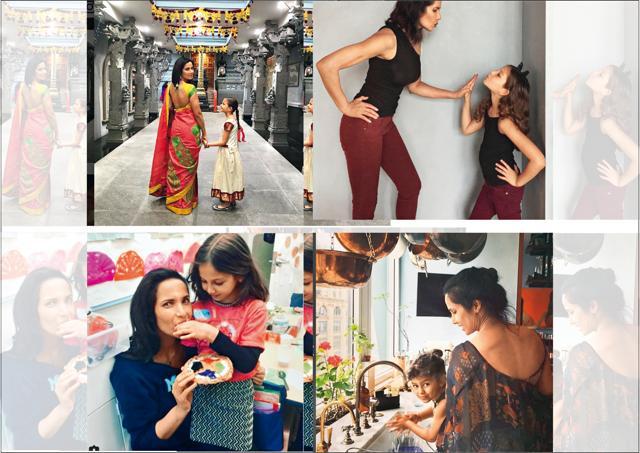 Padma likes to be a fun mom, she also makes sure that she instils the values she holds dear in her daughter (Instagram) Padma likes to be a fun mom, she also makes sure that she instils the values she holds dear in her daughter (Instagram)