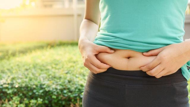 Women with PCOS tend to put on weight, particularly on their abdomen. (Shutterstock) Women with PCOS tend to put on weight, particularly on their abdomen. (Shutterstock)