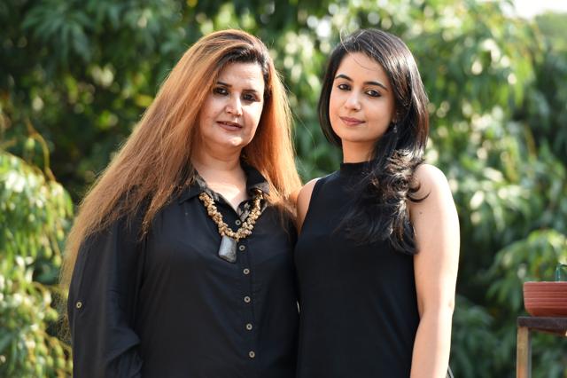 Mother Honii Sandhu with daughter Mminaal Sandhu (Sanjeev Sharma/HT) Mother Honii Sandhu with daughter Mminaal Sandhu (Sanjeev Sharma/HT)