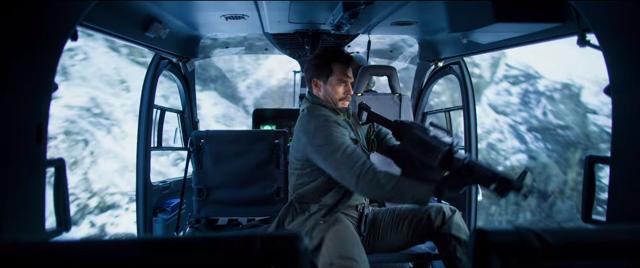 Henry Cavill in a still from Mission Impossible: Fallout.