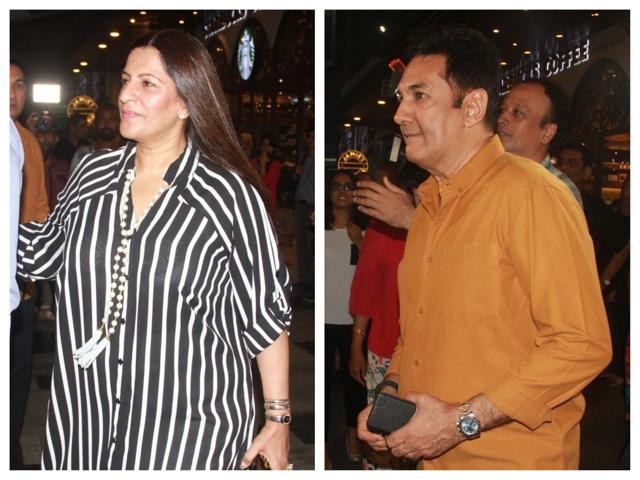 Ranveer Singh’s parents at the Deadpool 2 screening. Ranveer Singh’s parents at the Deadpool 2 screening.