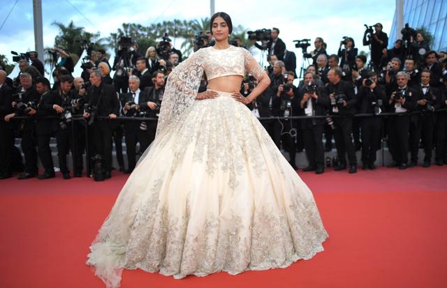 Sonam Kapoor poses as she arrives for the screening of BlacKkKlansman at the 71st edition of the Cannes Film Festival in Cannes, southern France. (AFP) Sonam Kapoor poses as she arrives for the screening of BlacKkKlansman at the 71st edition of the Cannes Film Festival in Cannes, southern France. (AFP)