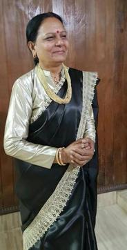 The plight of Vrindavan widows transformed her into a social activist. (HT Photo)