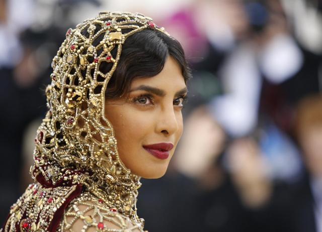 Actor Priyanka Chopra arrives at the Metropolitan Museum of Art Costume Institute Gala (Met Gala). (REUTERS) Actor Priyanka Chopra arrives at the Metropolitan Museum of Art Costume Institute Gala (Met Gala). (REUTERS)