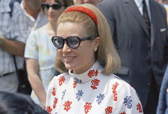 This Feb. 7, 1968 file photo shows Princess Grace of Monaco in front of the Monaco Palace. (AP) This Feb. 7, 1968 file photo shows Princess Grace of Monaco in front of the Monaco Palace. (AP)