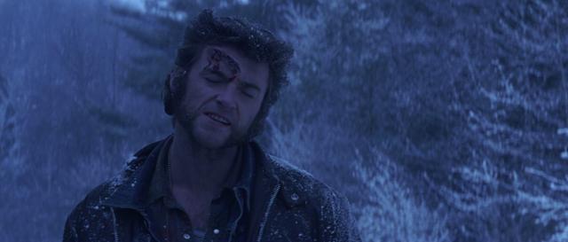 Hugh Jackman in a still from the first X-Men film. Hugh Jackman in a still from the first X-Men film.