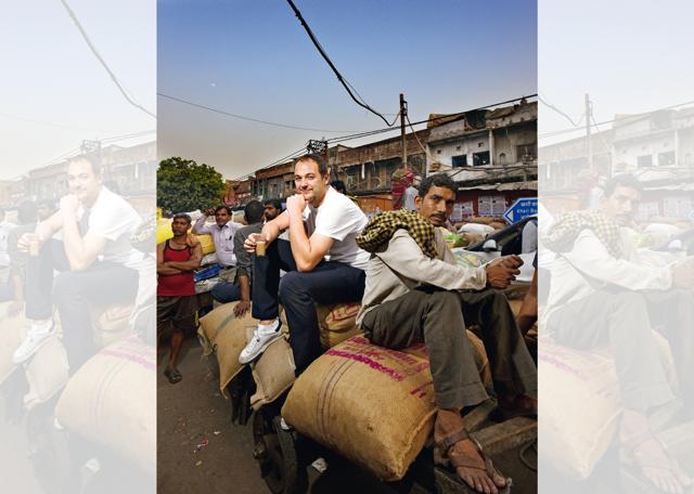 “I felt like an outsider, until someone handed me some masala chai,” chef Humm told us later (Raj K Raj) “I felt like an outsider, until someone handed me some masala chai,” chef Humm told us later (Raj K Raj)