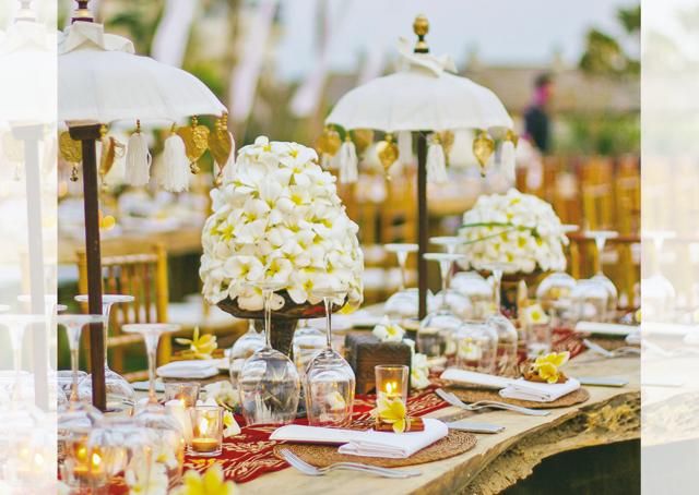A destination wedding allows the couple to celebrate with just their family and friends A destination wedding allows the couple to celebrate with just their family and friends