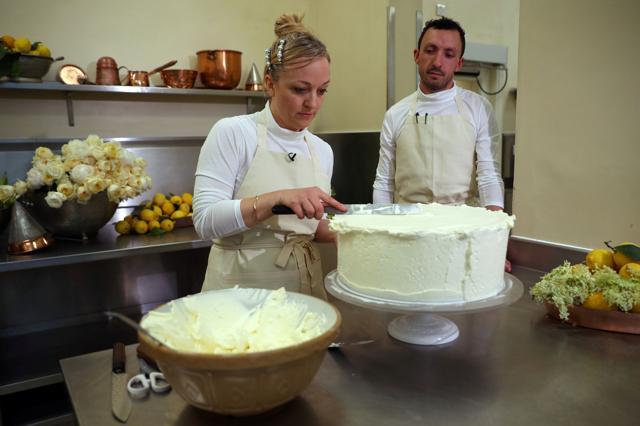 Ptak said her design was more of an “installation” than a typical wedding cake. (AFP) Ptak said her design was more of an “installation” than a typical wedding cake. (AFP)
