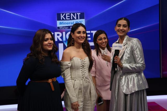 Swara balances Sonam’s sheepish smile with her hearty laughter. (Viral Bhayani)