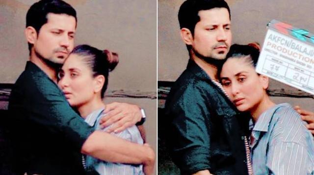Actor Sumeet Vyas and Kareena Kapoor Khan shooting for Veere Di Wedding in Delhi. (HT Photo) Actor Sumeet Vyas and Kareena Kapoor Khan shooting for Veere Di Wedding in Delhi. (HT Photo)