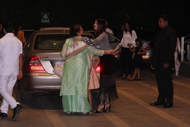 Three generations come together -- Vrinda, Aishwarya and Aaradhya. (Viral Bhayani)